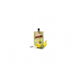 Baouw Purée nutritionnelle bio - Banane - Kiwi - Vanille Diététique Gels