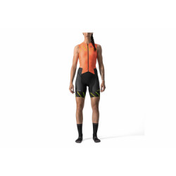 Combinaison trifonction femme castelli free sanremo noir   rouge s