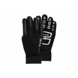 Gants de natation neoprene huub noir   blanc s