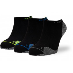 Odlo Lot de 3 Ceramicool Run Low Chaussettes