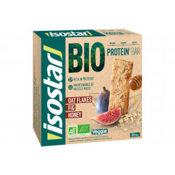 Isostar Protein Bar Bio - Figues, dattes et miel Diététique Barres