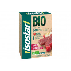 Isostar Energy Fruit Bar Bio - Pomme et framboise Diététique Barres