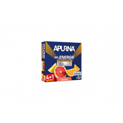 Apurna Étui gels +2h d'effort Agrumes Diététique Gels