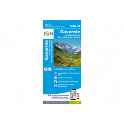 Carte IGN Gavarnie 1748OT Cartes