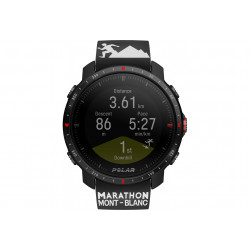 Polar Grit X Pro Saphir Marathon du Mont-Blanc Accessoires connectés