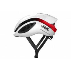 Casque route abus gamechanger blanc   rouge l  58 62 cm