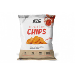 Chips proteinee stc nutrition 10 sachets de 25 g paprika