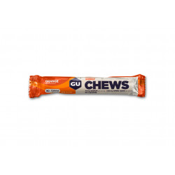 GU Gomme à mâcher Chews Orange Diététique Barres