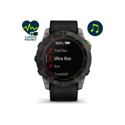Garmin Enduro 2 Sapphire Solar Titane Cardio-Gps