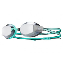Lunettes de natation femme tyr blackops 140 miroir vert silver