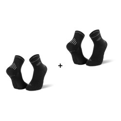 BV Sport Lot de 2 paires Run Marathon Chaussettes