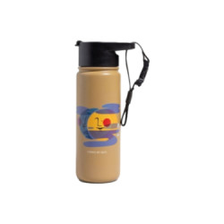 Mug united by blue 18oz insulated smoky  ochre