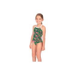 Maillot de bain enfant 1 piece mako nereid cactus vert