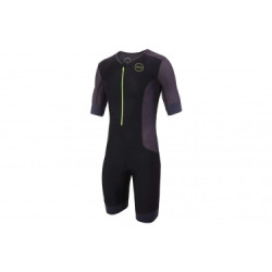 Combinaison trifonction manches courtes zone3 aquaflo plus noir gris vert