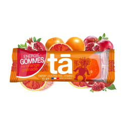 Ta Energy Energie Gommes - Orange Sanguine Grenade Diététique Barres