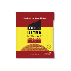 Naak Gaufre énergétique Ultra Energy - sirop d'érable