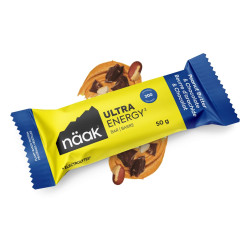Naak Barre énergétique Ultra Energy - beurre de cacahuètes et chocolat