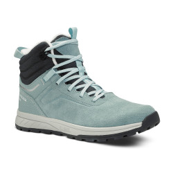 Chaussures chaudes et imperméables de randonnée SH500 cuir lacet