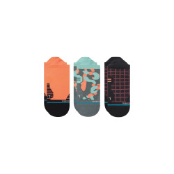 Stance 3 paires Quantum Tab Chaussettes