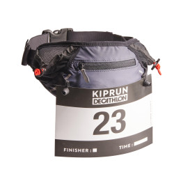 CEINTURE DE RUNNING PORTE FLASQUES 250 ML + DOSSARD