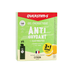 OVERSTIMS Étui Gels Liquides Antioxydant 3+1 - Citron