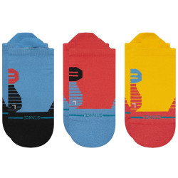 Stance 3 paires Mixed Tab Chaussettes