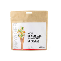 Voyager Wok de nouilles asiatiques et poulet Diététique $scat.CAT_NOM