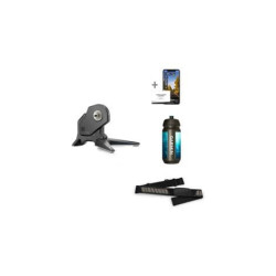 Hometrainer tacx flux s smart   ceinture cardiaque garmin   bidon   abonnements premium