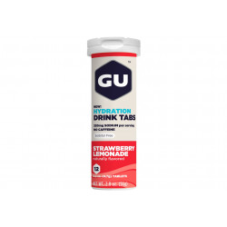 GU Tablettes Hydratation Drink - Fraise/Limonade Diététique Boissons