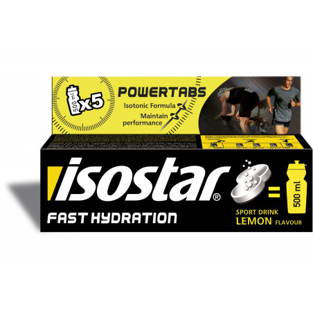 vignette-Isostar Powertabs Fast Hydration - Citron Diététique Boissons