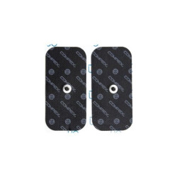 2 electrodes compex easysnap performance 50x100mm 1 snap