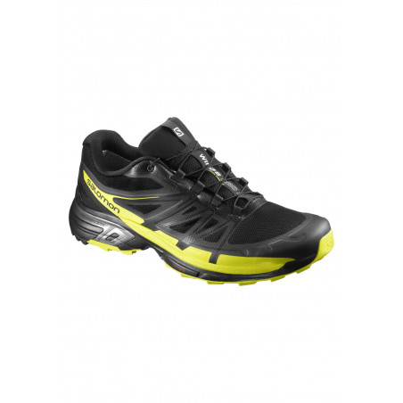 vignette-Salomon Wings Pro 2 - Chaussures running pour Homme - Noir
