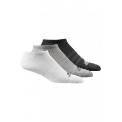 adidas 3S Performance No-Show C 3P Chaussettes running - Gris